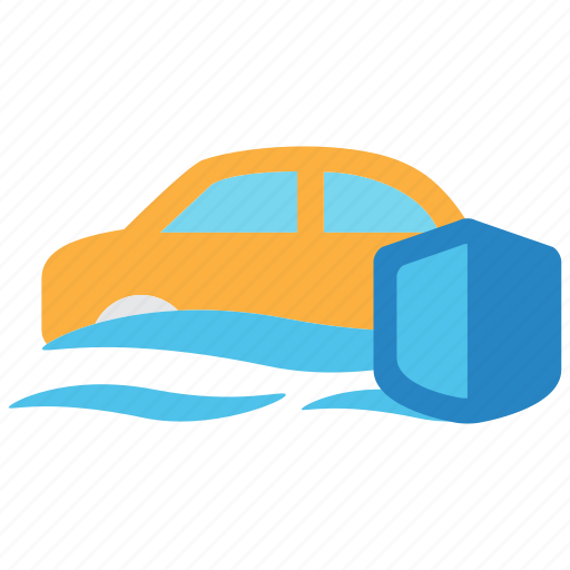 Car, flood, insurance, protection icon - Download on Iconfinder