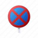 cartoon, no, prohibited, road, sign, stop, traffic