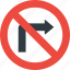 road, sign, signs, turn, right 
