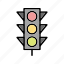 attention, road signal, traffic 
