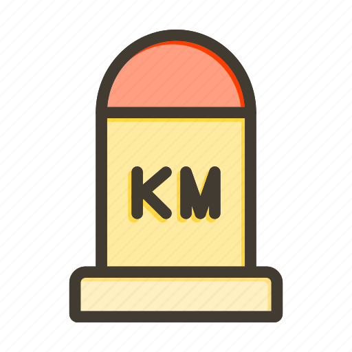 Kilometer, meter, speed, distance, road icon - Download on Iconfinder