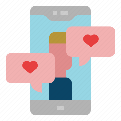 Chat, box, message, communications, heart, love, bubble icon - Download on Iconfinder