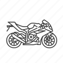 sport, motorcycle, sport motorcycle, sportive, motorbike, racing bike