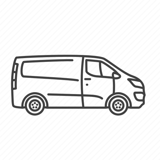 Van, vehicle, transport, delivery, truck, shipping, cargo icon - Download on Iconfinder