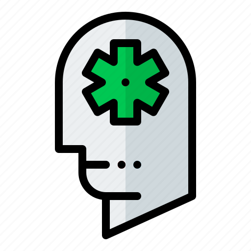 Cyborg, gear, head, humanoid, machine, robot, technology icon - Download on Iconfinder
