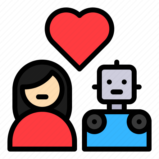 Avartar, couple, humanoid, love, robot, robotics, women icon - Download on Iconfinder