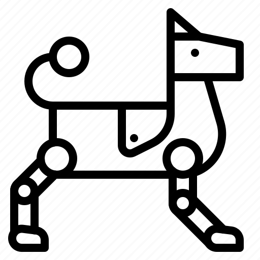 Dog, machine, pet, robot, robotics icon - Download on Iconfinder