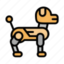 robot, futuristic, dog
