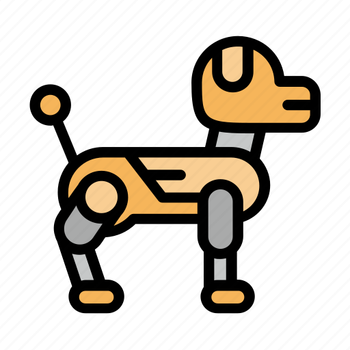 Robot, futuristic, dog icon - Download on Iconfinder