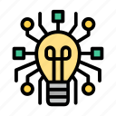 robotic, innovation, lamp, idea