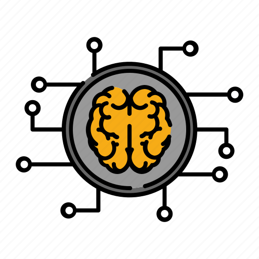 Brain, creativity, head, idea, innovation, mind, robotic icon - Download on Iconfinder