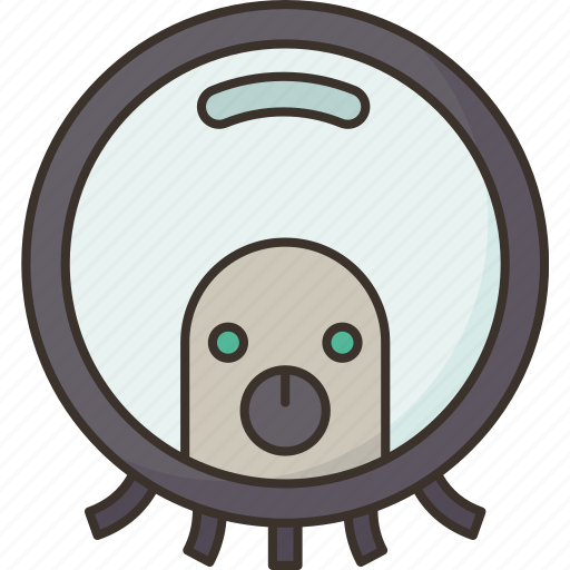 Vacuum, domestic, robot, cleaner, home icon - Download on Iconfinder