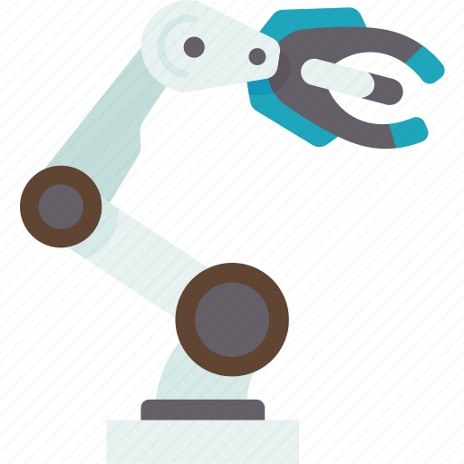 Robotic, arm, factory, assembly, automation icon - Download on Iconfinder