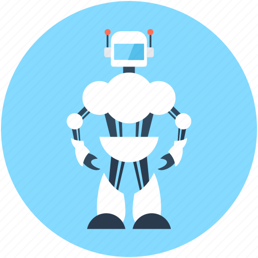 Costume robot, humanoid robot, military robot, rolling robots, walk robot icon - Download on Iconfinder