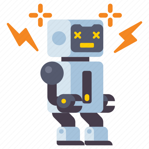 Broken, malfunction, robot, technology icon - Download on Iconfinder