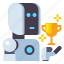 contest, machine, robot, winner 