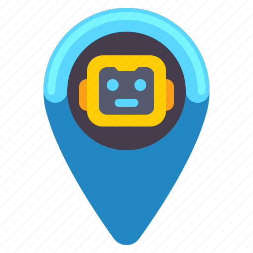 Location, robot, zone icon - Download on Iconfinder