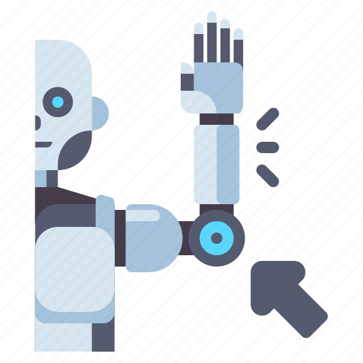 Arm, hand, robot, robotic icon - Download on Iconfinder
