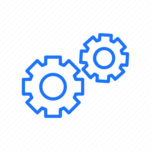 Gear, gears, industry, technology icon - Download on Iconfinder