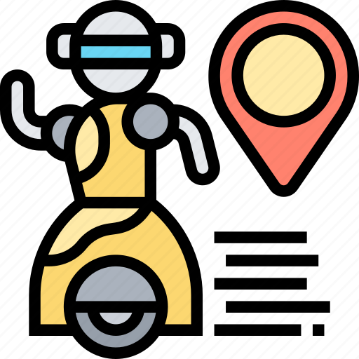 Robot, zone, area, location, position icon - Download on Iconfinder
