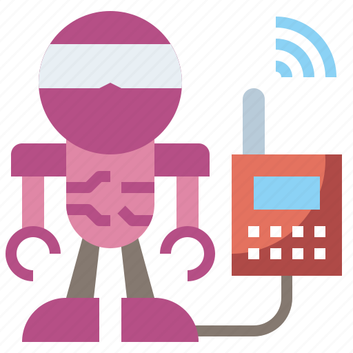 Communication, computer, electronics, machine, robot, robotic, robots icon - Download on Iconfinder