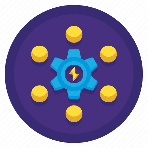 Automation, electricity, power, task icon - Download on Iconfinder