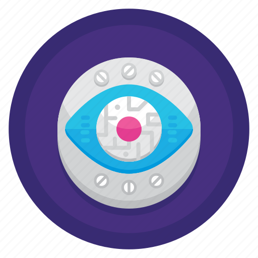 Cyber, eye, look, vision icon - Download on Iconfinder