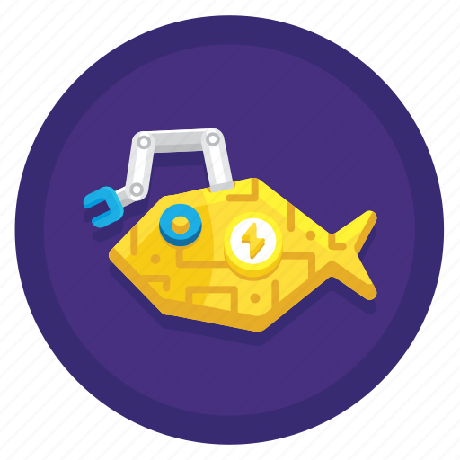 Cooking, fish, food, robot icon - Download on Iconfinder