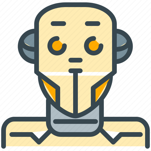 Robot, android, cyborg, machine, robotics, technology icon - Download on Iconfinder