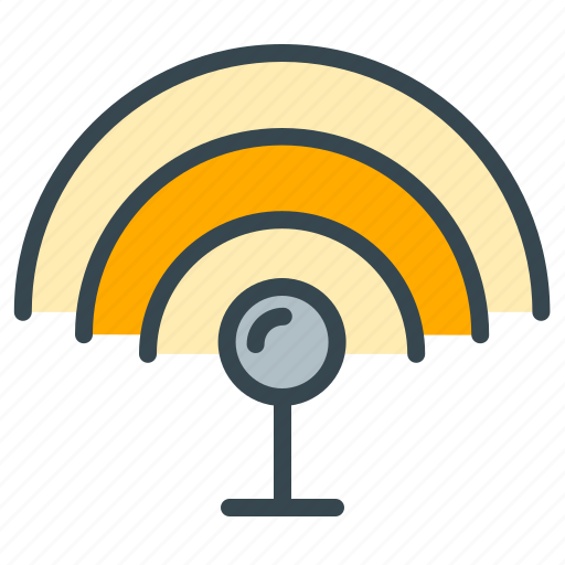Wireless, connection, internet, network, signal, technology, wifi icon - Download on Iconfinder
