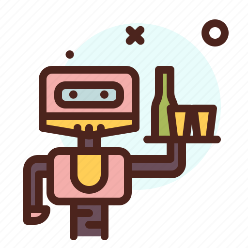 Drinks, android, character, futuristic icon - Download on Iconfinder