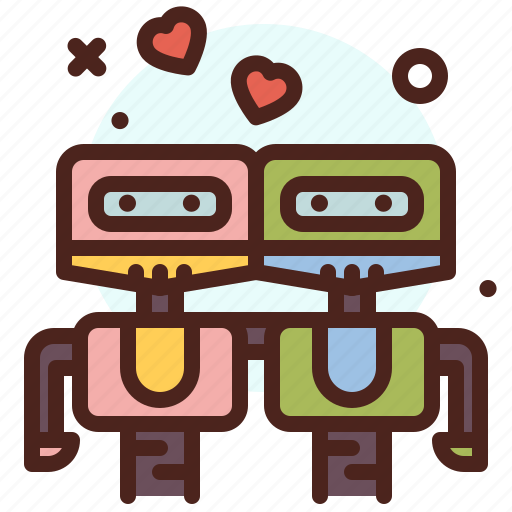 Robot, love, android, character, futuristic icon - Download on Iconfinder