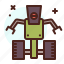 robot, 2, android, character, futuristic 