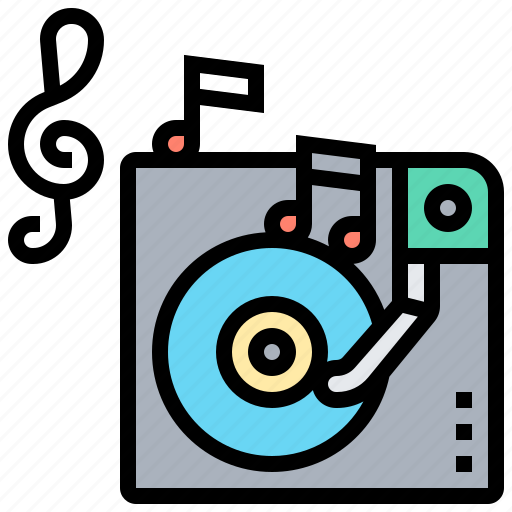 Disc, dj, play, record, songs icon - Download on Iconfinder
