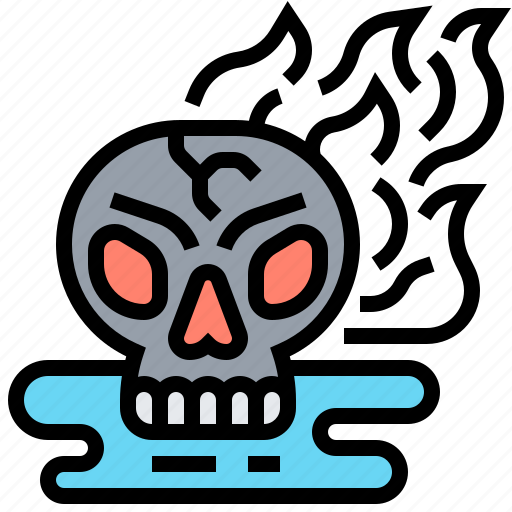 Hardcore, label, metal, rock, skull icon - Download on Iconfinder