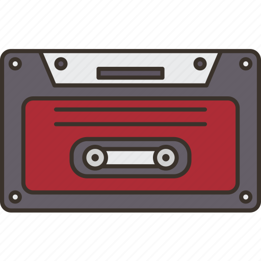 Cassette, tape, album, songs, record icon - Download on Iconfinder