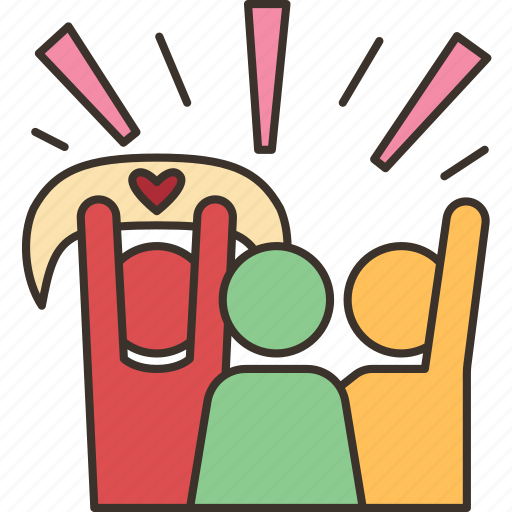 Fan, audience, cheer, crowd, event icon - Download on Iconfinder