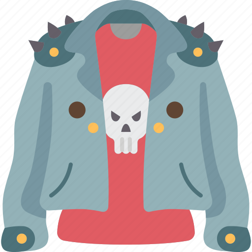 Jacket, clothing, apparel, rocker, fashion icon - Download on Iconfinder