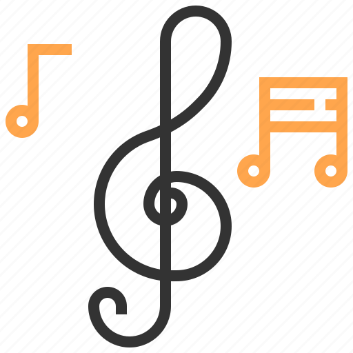 Clef, music, music and multimedia, music note, musical note, musical sign icon - Download on Iconfinder