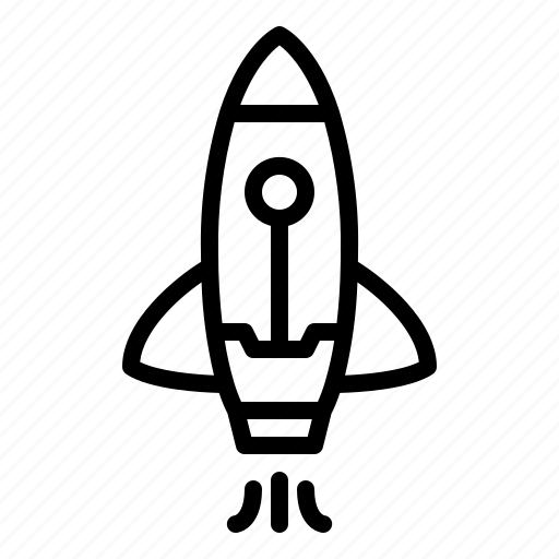 Flame, launch, rocket, space, startup icon - Download on Iconfinder