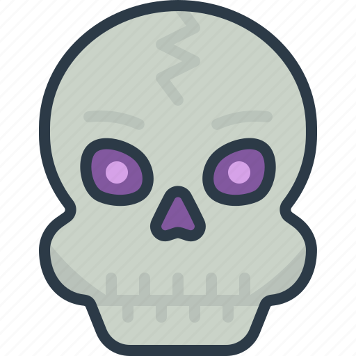 Skull, death, skeleton, danger, rpg, fantasy icon - Download on Iconfinder