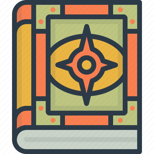 Spellbook, spell, magic, rpg, fantasy, mage, wizard icon - Download on Iconfinder