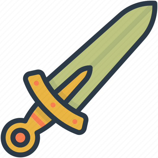 Sword, weapon, blade, rpg, fantasy icon - Download on Iconfinder