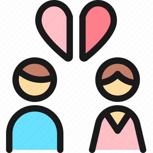 Couple, woman, breakup, man icon - Download on Iconfinder