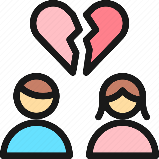 Breakup, couple, man, woman icon - Download on Iconfinder