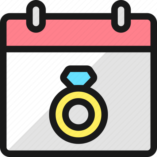 Engagement, calendar, date icon - Download on Iconfinder