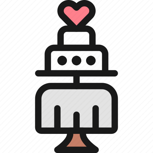 Wedding, cake icon - Download on Iconfinder on Iconfinder