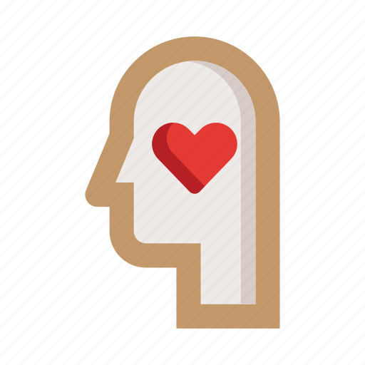 Human, head, love, in love, profile, romance, romantic icon - Download on Iconfinder