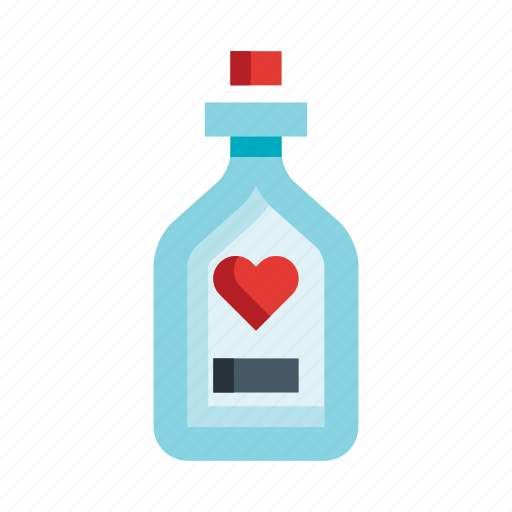Romance, love, elixir, aphrodisiac, love potion, bottle icon - Download on Iconfinder