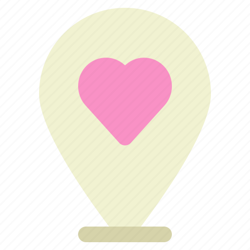 Romance, location, map, marker icon - Download on Iconfinder